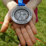 Bieg skawiński medal